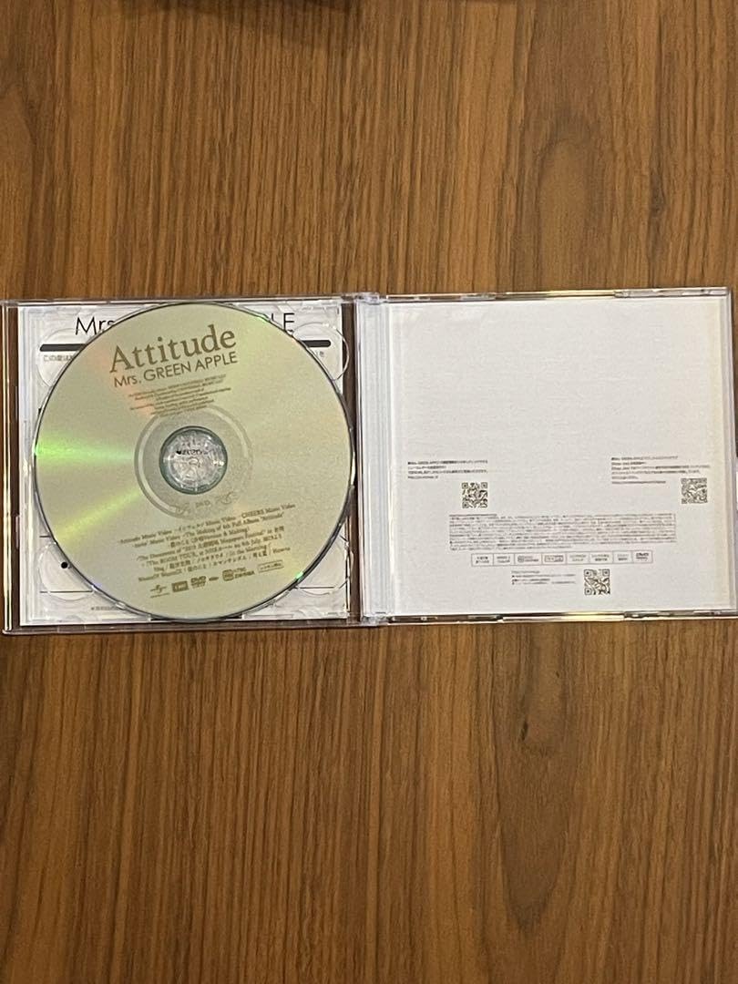 Amazon.co.jp: Mrs.GREENAPPLE Attitude 初回限定盤 : パソコン・周辺機器